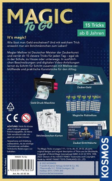 Bild von Magic to go Zaubertricks Mitbring-Experimente 8J - 658236