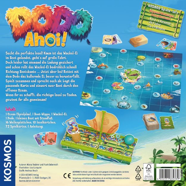 Bild von Dodo - Ahoi Echtzeit/Familienspiel 7+ 2-4 Spieler