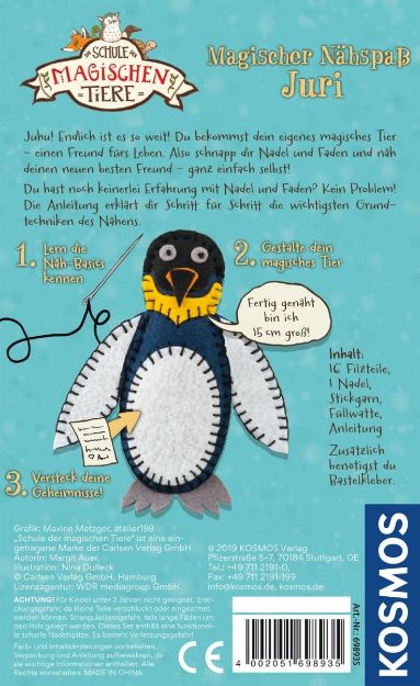 Bild von Die Schule der magischen Tiere Magischer Nähspaß - 698935