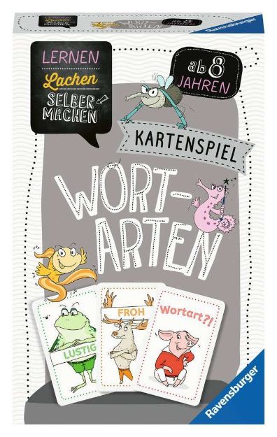 Bild von Ravensburger 80353 Lernen Lachen Selbermachen: Kartenspiel Wortarten