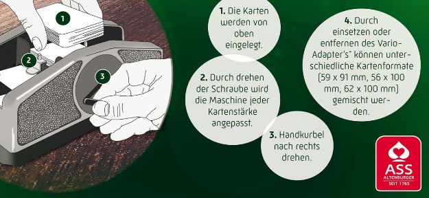 Bild von ASS Kartenmischer Vario. Spielezubehör - 22574033