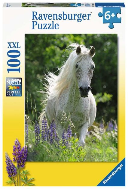 Bild von Ravensburger 12927 Puzzle Weiße Stute 100 Teile