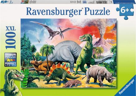 Zeige Details für Ravensburger 10957 Puzzle Unter Dinosauriern 100 Teile Bild von Ravensburger 10957 Puzzle Unter Dinosauriern 100 Teile