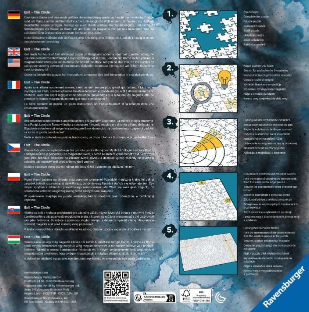 Bild von Ravensburger 17304 Puzzle Exit - the Circle in Paris 945 Teile