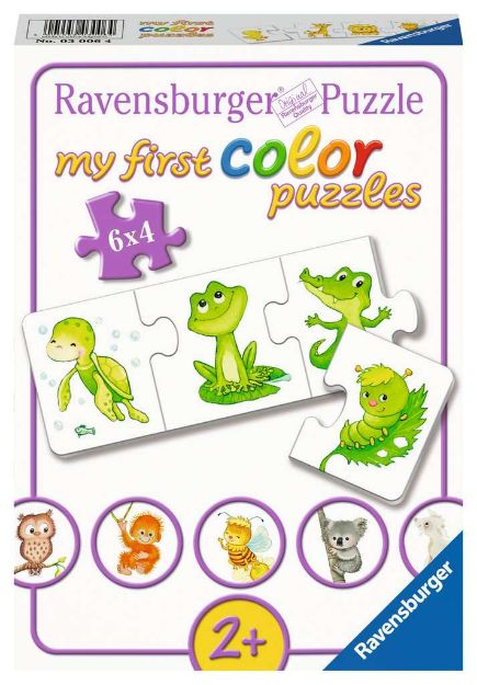 Bild von My first Puzzle Meine liebsten Tierkinder 6x4T - 03006