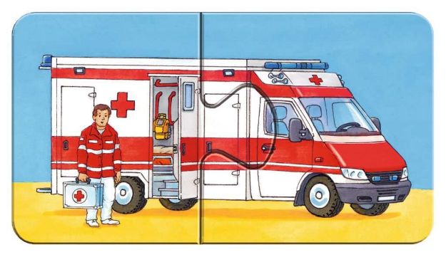 Bild von My first Puzzle Einsatzfahrzeuge - 07332