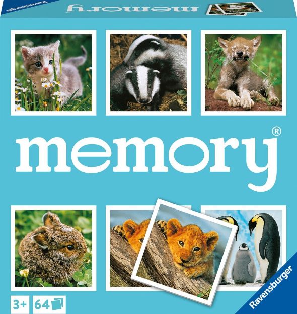 Bild von Ravensburger 20879 memory® Tierkinder