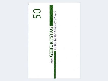 Zeige Details für Zahlengeburtstag 50.schlicht grün - Eine Verkaufseinheit = 5 Stück - 52-9860 Bild von Zahlengeburtstag 50.schlicht grün - Eine Verkaufseinheit = 5 Stück - 52-9860