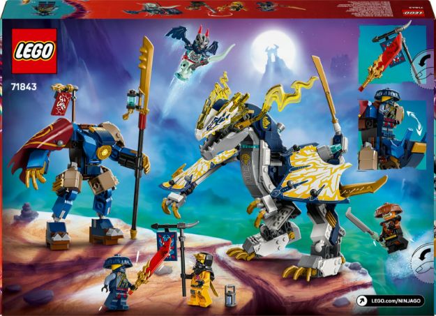 Bild von LEGO® NINJAGO - 71843 Rogues Mech-Drachenreiter