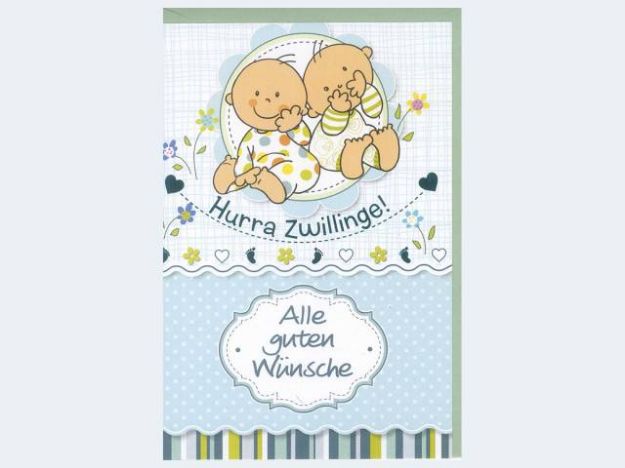 Bild von Ereignis Zwillinge Babys - Eine Verkaufseinheit = 5 Stück - 31-8112