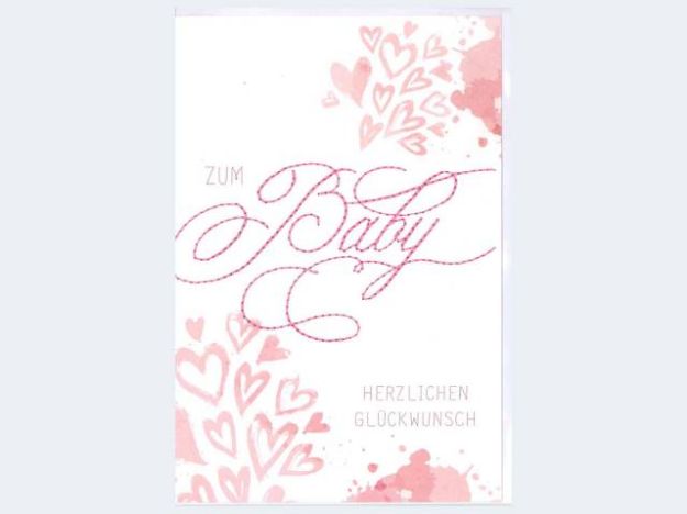 Bild von Ereignis rosa genäht - Eine Verkaufseinheit = 6 Stück - 31-1055