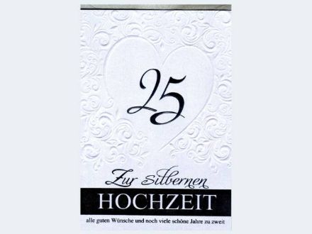 Zeige Details für Silberhochzeit Herz - Eine Verkaufseinheit = 5 Stück - 71-1106 Bild von Silberhochzeit Herz - Eine Verkaufseinheit = 5 Stück - 71-1106