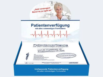 Zeige Details für Patienten-Verfügung - 2895AV Bild von Patienten-Verfügung - 2895AV