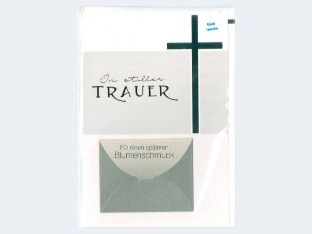 Bild von Trauer Geldkarte Kreuz - Eine Verkaufseinheit = 5 Stück - 811099