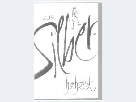 Zeige Details für Silberhochzeit Schrift schlicht Sektgläser - Eine Verkaufseinheit = 5 Stück - 71537 Bild von Silberhochzeit Schrift schlicht Sektgläser - Eine Verkaufseinheit = 5 Stück - 71537