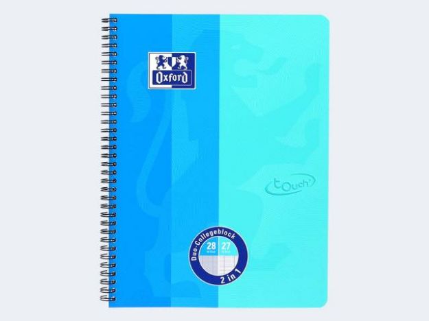 Bild von Collegeblock TOUCH Schule A4+/80 kariert & liniert - Eine Verkaufseinheit = 10 Stück - 400101422