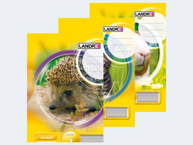 Bild von Heft A5/16 Lin1 liniert Landre - Eine Verkaufseinheit = 10 Stück - 100050067