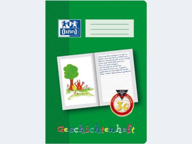 Bild von Schreib-Lernheft 3G A4/16 Geschichtenheft Oxford - Eine Verkaufseinheit = 10 Stück - 100050093
