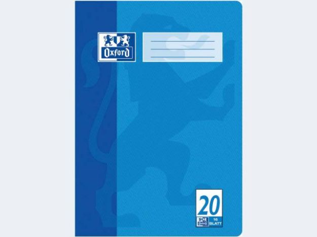 Bild von Heft A4/16 Lin20 blanco Oxford - Eine Verkaufseinheit = 15 Stück - 100 050 306