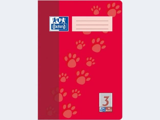 Bild von Heft A4/16 Lin3 liniert Oxford - Eine Verkaufseinheit = 15 Stück - 100050402