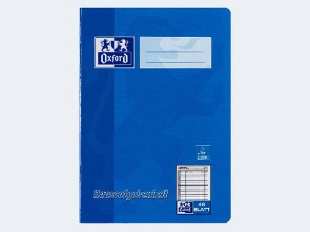 Bild von Aufgabenheft A5 48 Blatt 90g Oxford - Eine Verkaufseinheit = 10 Stück - 100057950