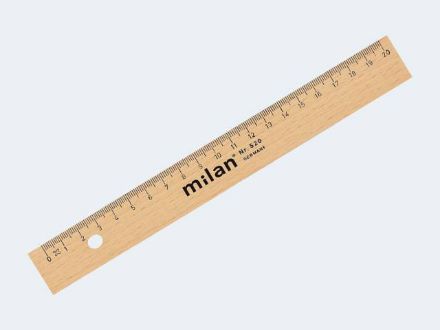 Zeige Details für Milan Lineal 20cm Holz - Eine Verkaufseinheit = 10 Stück - 520 Bild von Milan Lineal 20cm Holz - Eine Verkaufseinheit = 10 Stück - 520