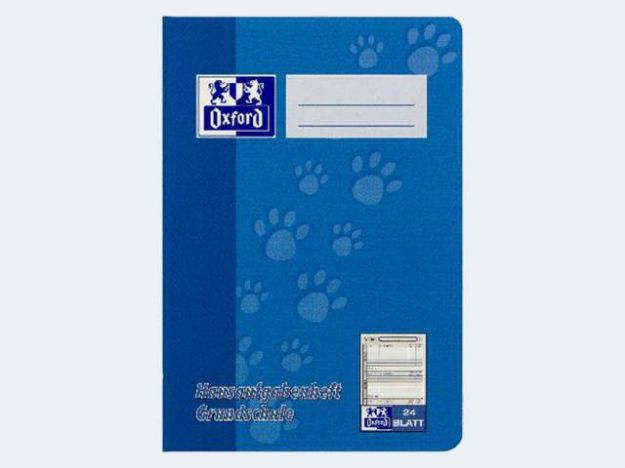 Bild von Aufgabenheft A5 24 Blatt 90g Oxford Grundschule - Eine Verkaufseinheit = 10 Stück - 100057952