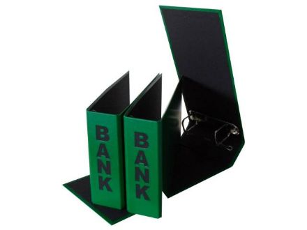 Zeige Details für 1 Stück Bankordner 25x14cm grün Buchbinder Verarbeitung - 40801-05 Bild von 1 Stück Bankordner 25x14cm grün Buchbinder Verarbeitung - 40801-05
