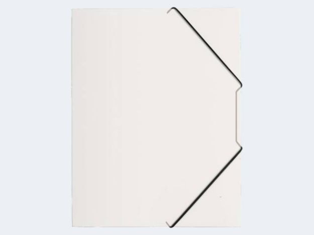 Bild von Gummizugmappe A4 transparent PP 3 Einschlagklappen - 21613-19