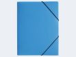 Bild von Gummizugmappe A4 hellblau PP 3 Einschlagklappen - 21613-13