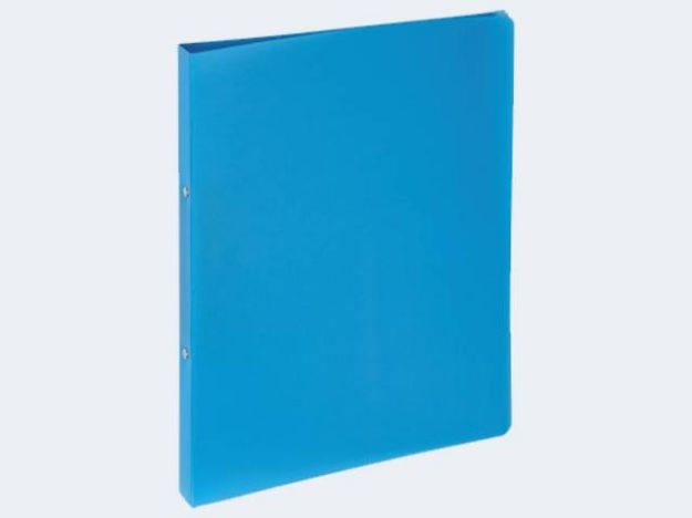 Bild von Ringbuch A4 16mm hellblau Trend 2-Rg transluzent - 20901-13