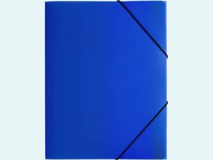 Zeige Details für Gummizugmappe A4 blau PP 3 Einschlagklappen - 21613-07 Bild von Gummizugmappe A4 blau PP 3 Einschlagklappen - 21613-07