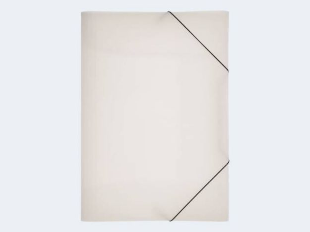 Bild von Gummizugmappe A3 transparent PP 3 Einschlagklappen - 21638-19