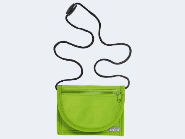 Bild von Brustbeutel Trend lindgrün 13x10cm Nylon - 99507-17