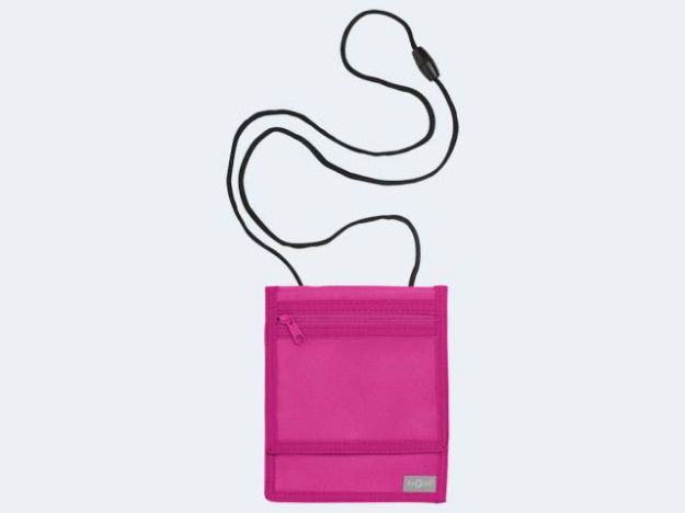 Bild von Brustbeutel Style up dunkelrosa 16x13cm Nylon - 99508-34