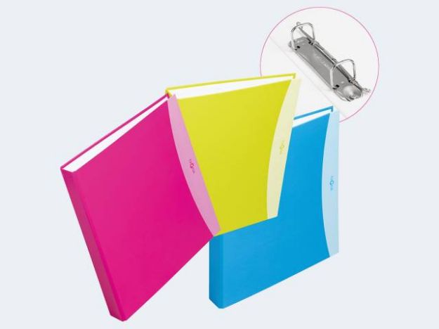 Bild von Ringbuch A4 20mm Style 2-Rg m Niederhalter - 20620-00