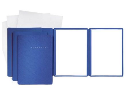 Zeige Details für Bewerbungsset blau 3 Mappen und Versandtasc - 22028-02 Bild von Bewerbungsset blau 3 Mappen und Versandtasc - 22028-02