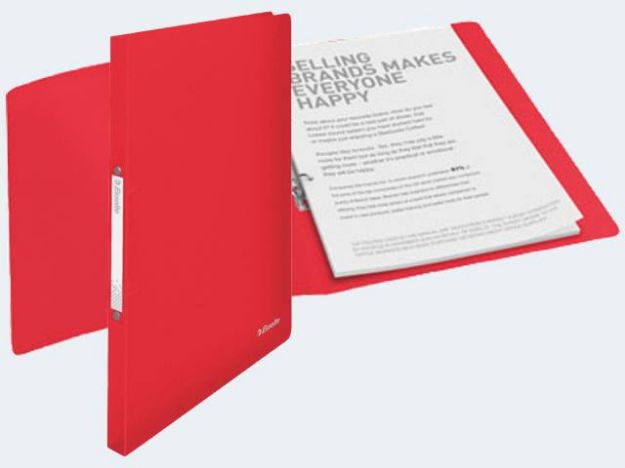 Bild von 1 Stück Ringbuch A4 16mm rot PP 2-Rg Vivida - 624032