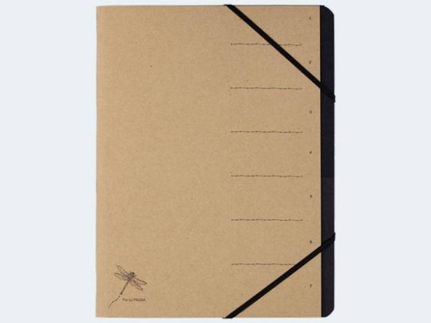 Bild von Ordnungsmappe Pur by Pagna 7 Fächer natur - 40060-11