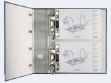 Bild von Doppelordner A4/75 schwarz Leitz 1092 2xA5 quer - 1092 00