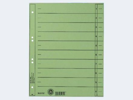 Zeige Details für Trennblatt A4 1658 grün Manilakarton durchgefärb - 16580055 Bild von Trennblatt A4 1658 grün Manilakarton durchgefärb - 16580055