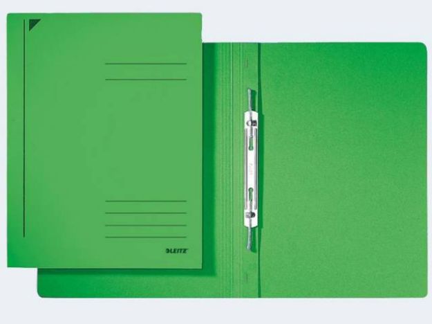 Bild von Spiralhefter A4 3040 grün 320gr Spankarton, V - 3040 55