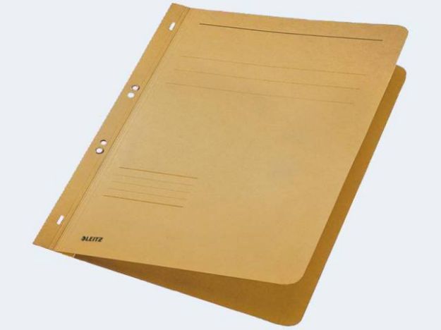 Bild von Ösenhefter A4 3742 chamois 1/1 Vorderdeckel Manila - 37420011