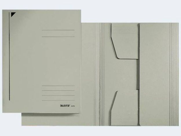 Bild von Jurismappe A4 3924 grau Spankarton, Ein Stück wird zugesendet! - 39240085