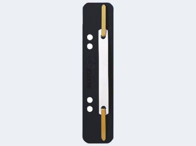Bild von 25 Heftstreifen PP schwarz Leitz 3710 - 37100095