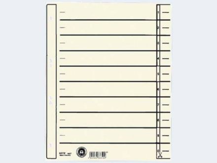 Zeige Details für Trennblatt A4 1657 chamoise Karton - 16570011 Bild von Trennblatt A4 1657 chamoise Karton - 16570011