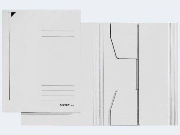 Bild von Jurismappe A4 3924 weiss Spankarton, Ein Stück wird zugesendet! - 39240001