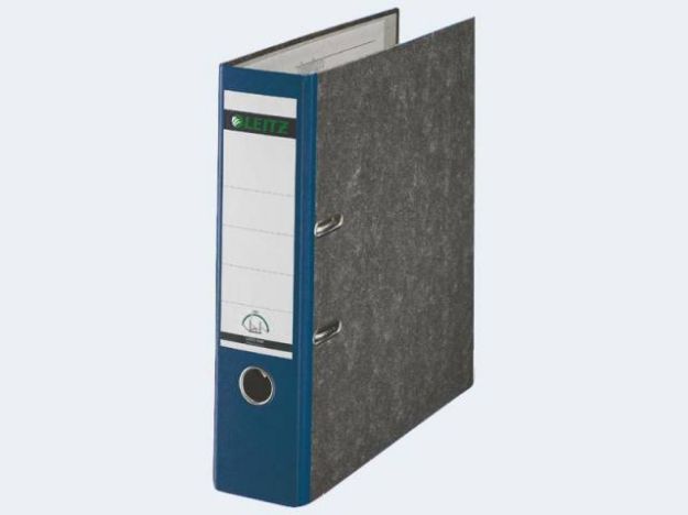 Bild von Ordner A4/80 1080 blau Pappe farbiger Rücken - 10805035