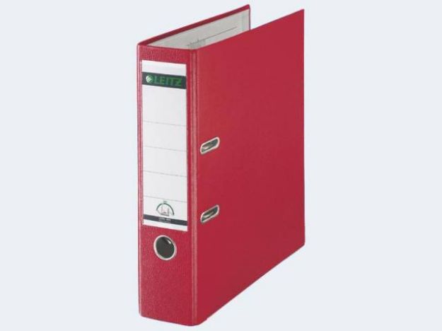 Bild von Ordner A4/80 1010 rot Plastik - 10105025