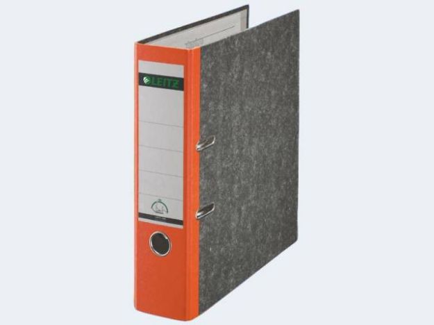 Bild von Ordner A4/80 1080 orange Pappe farbiger Rücken - 10805045